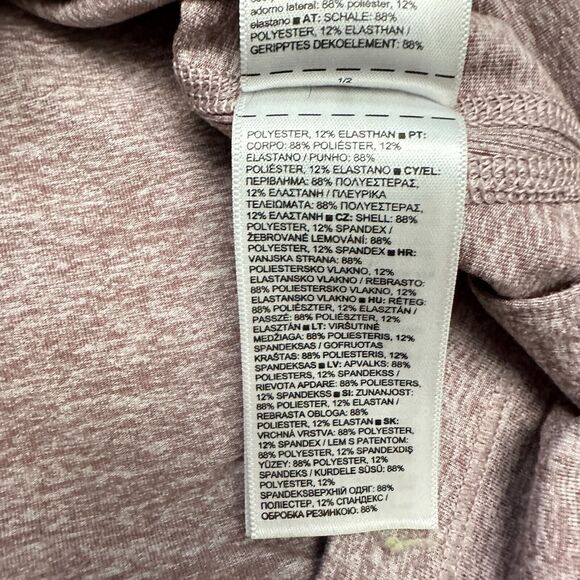 Athleta Shirt Womens M Purple Uptempo II Hoodie Sweatshirt Relaxed Lightweight - Picture 11 of 13